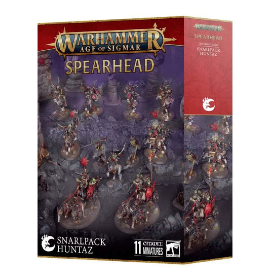Spearhead: Snarlpack Huntaz – Warhammer miniature – Tabletop Dominion