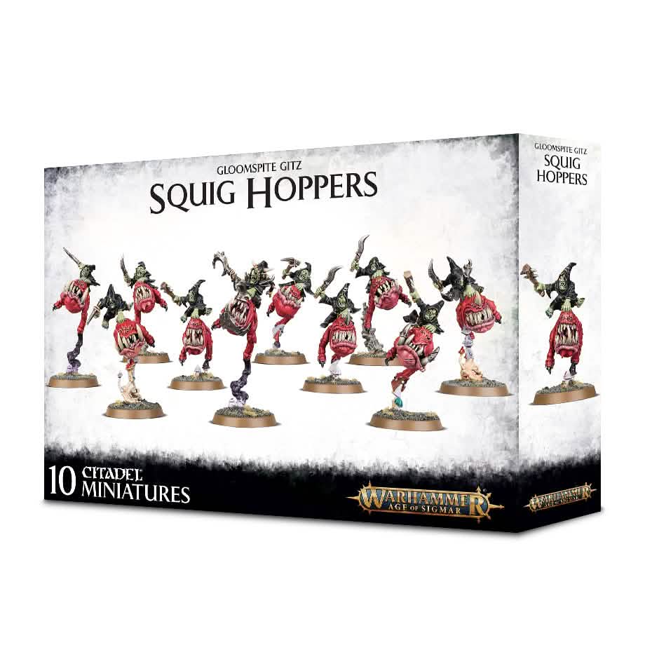 Gloomspite Gitz: Squig Hoppers – Warhammer miniature – Tabletop Dominion