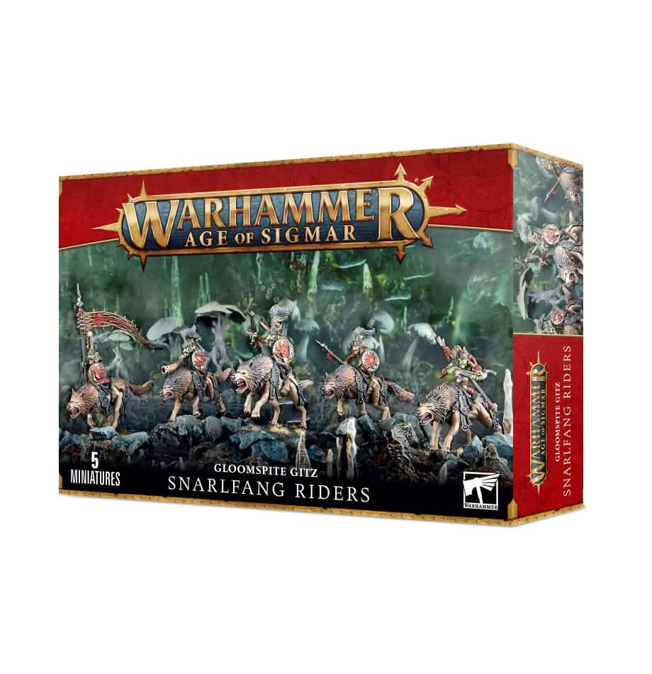 Gloomspite Gitz: Snarlfang Riders – Warhammer miniature – Tabletop Dominion