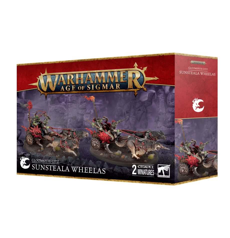 Gloomspite Gitz: Sunsteala Wheelas – Warhammer miniature – Tabletop Dominion