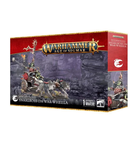 Gloomspite Gitz: Snarlboss On War-Wheela – Warhammer miniature – Tabletop Dominion