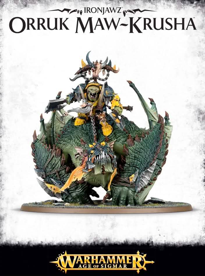 Orruk Warclans: Gordrakk The Fist Of Gork – Warhammer miniature – Tabletop Dominion