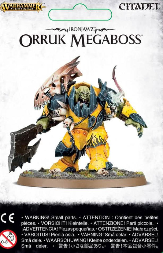 Orruk Warclans: Orruk Megaboss – Warhammer miniature – Tabletop Dominion