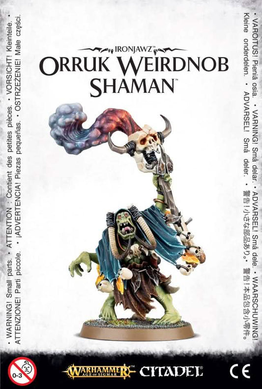 Orruk Warclans: Orruk Weirdnob Shaman – Warhammer miniature – Tabletop Dominion