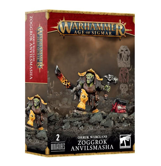Orruk Warclans: Zoggrok Anvilsmasha – Warhammer miniature – Tabletop Dominion