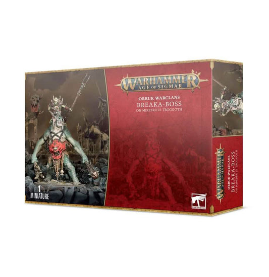 O/W: Breaka-Boss On Mirebrute Troggoth – Warhammer miniature – Tabletop Dominion