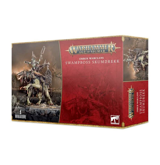 Orruk Warclans: Swampboss Skumdrekk – Warhammer miniature – Tabletop Dominion