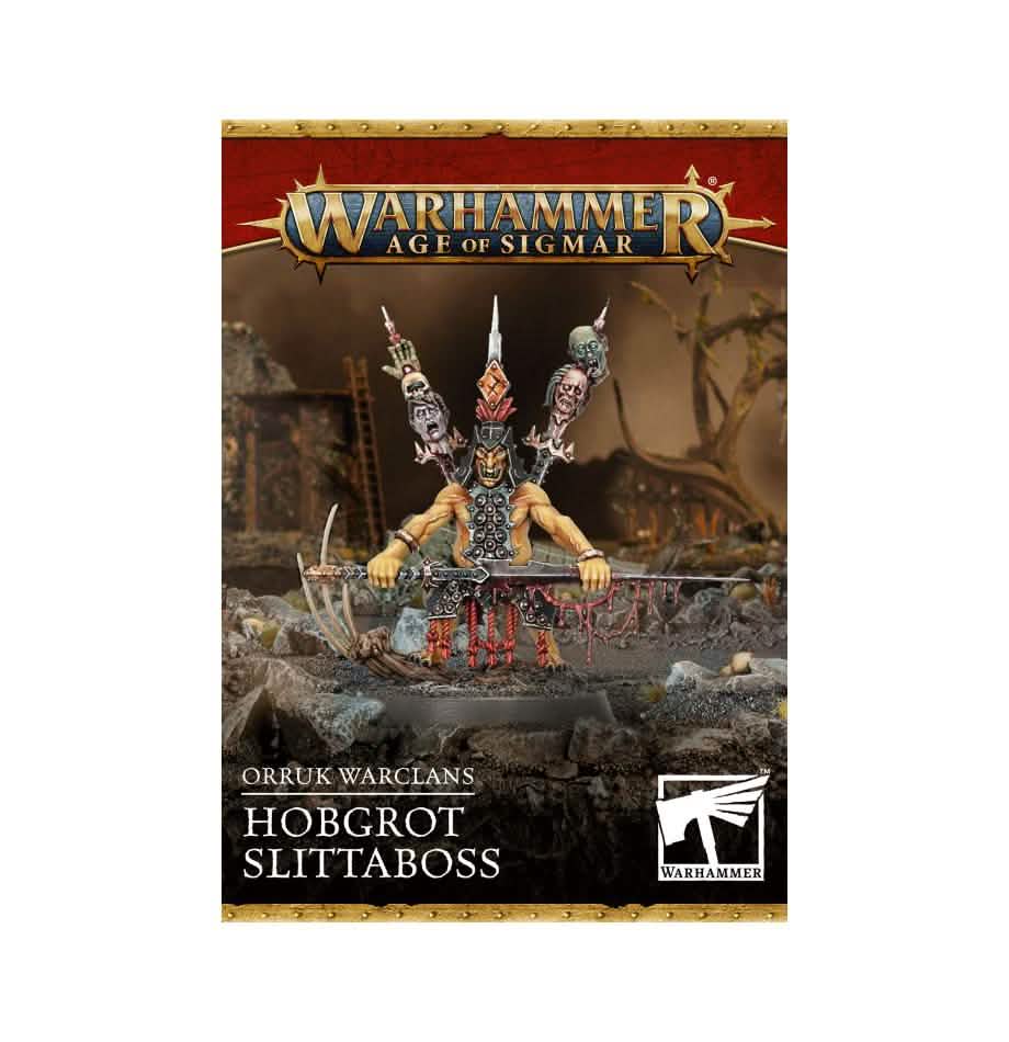 Orruk Warclans: Hobgrot Slittaboss – Warhammer miniature – Tabletop Dominion
