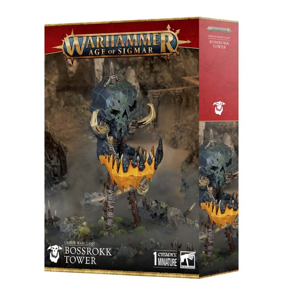 Orruk Warclans: Bossrokk Tower – Warhammer miniature – Tabletop Dominion