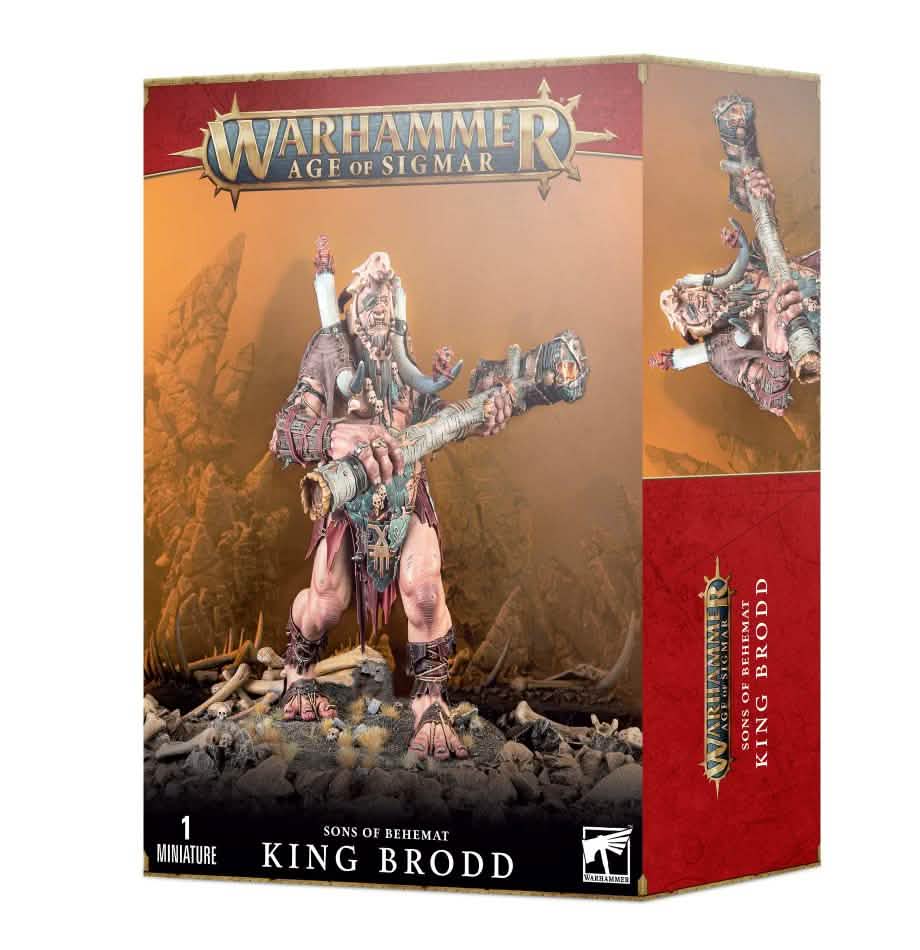 Sons Of Behemat: King Brodd – Warhammer miniature – Tabletop Dominion