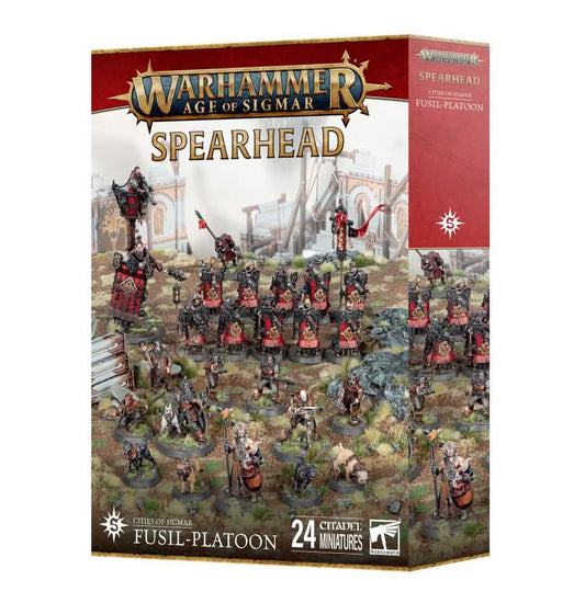 Spearhead: Cities Of Sigmar Fusil-Platoon – Warhammer miniature – Tabletop Dominion