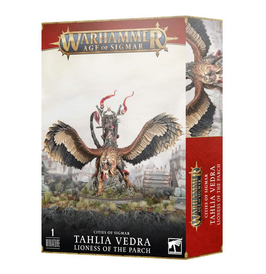 Tahlia Vedra Lioness Of The Parch – Warhammer miniature – Tabletop Dominion