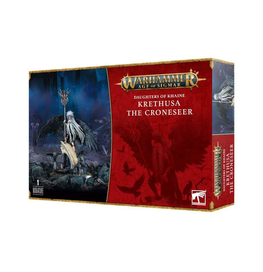 Daughters/Khaine: Krethusa The Croneseer – Warhammer miniature – Tabletop Dominion