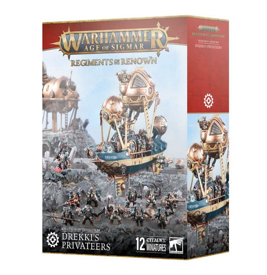Kharadron Overlords: Drekki'S Privateers – Warhammer miniature – Tabletop Dominion