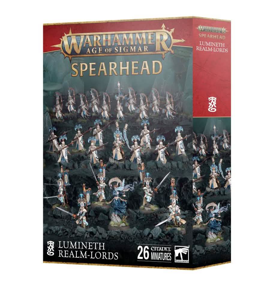 Spearhead: L/R-L: Glittering Phalanx – Warhammer miniature – Tabletop Dominion