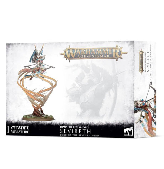 Lumineth: Sevireth Lord Of Seven Winds – Warhammer miniature – Tabletop Dominion