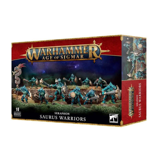 Seraphon: Saurus Warriors – Warhammer miniature – Tabletop Dominion