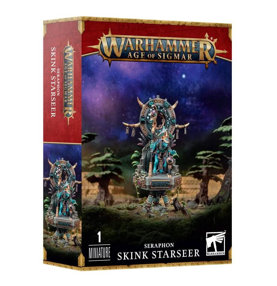 Seraphon: Skink Starseer – Warhammer miniature – Tabletop Dominion