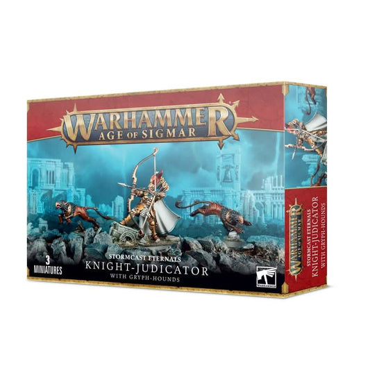 S/E: Knight-Judicator With Gryph-Hounds – Warhammer miniature – Tabletop Dominion