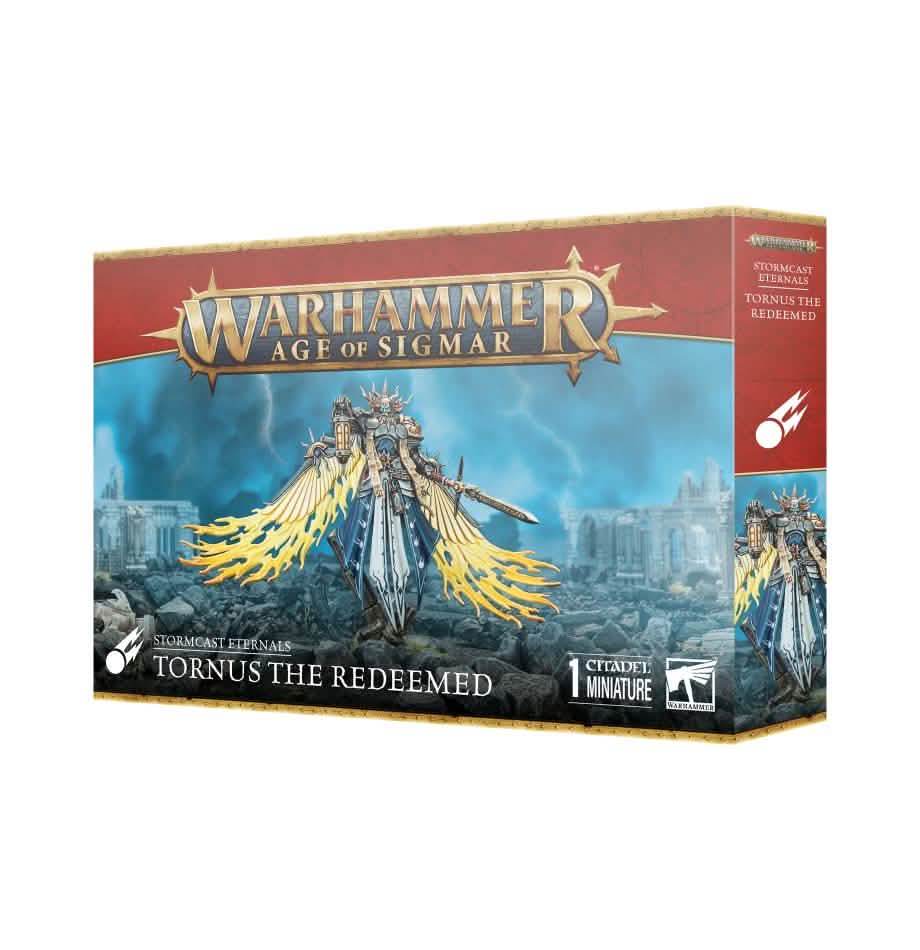 Stormcast Eternals: Tornus The Redeemed – Warhammer miniature – Tabletop Dominion