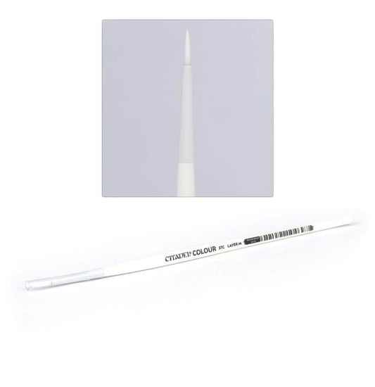 Synthetic Layer Brush (Medium) (X6) – Warhammer miniature – Tabletop Dominion