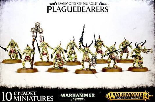 Maggotkin Of Nurgle: Plaguebearers – Warhammer miniature – Tabletop Dominion