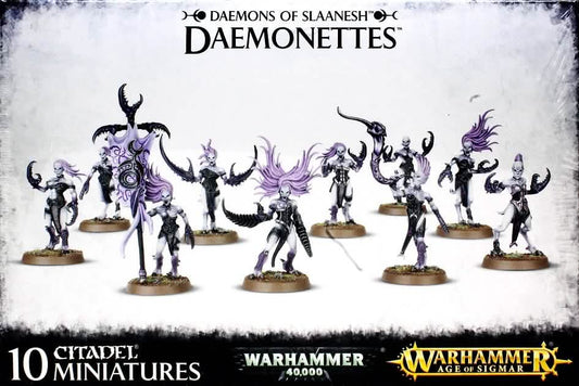 Hedonites Of Slaanesh: Daemonettes – Warhammer miniature – Tabletop Dominion