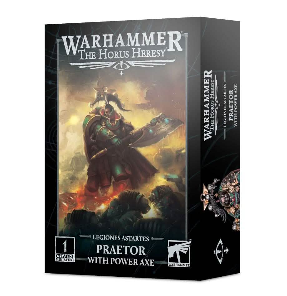 L/Astartes: Praetor With Power Axe – Warhammer miniature – Tabletop Dominion