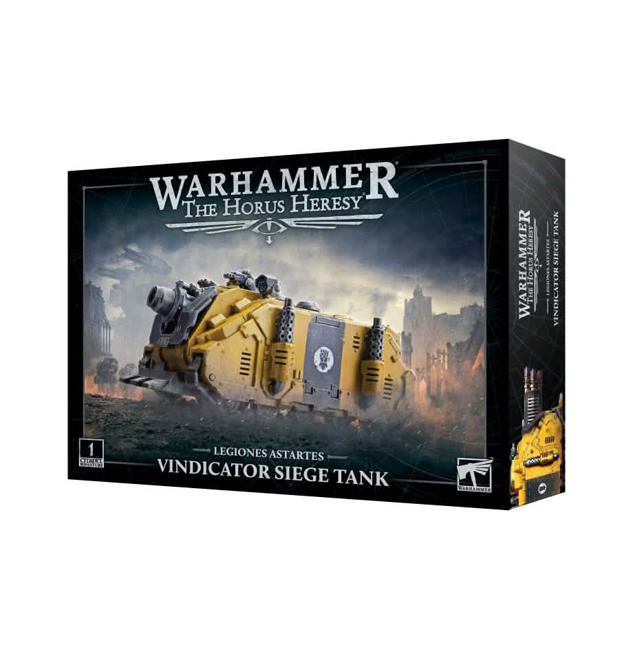 Legiones Astartes: Vindicator Siege Tank – Warhammer miniature – Tabletop Dominion