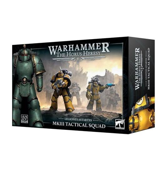 Horus Heresy L/A: Mkiii Tactical Squad – Warhammer miniature – Tabletop Dominion