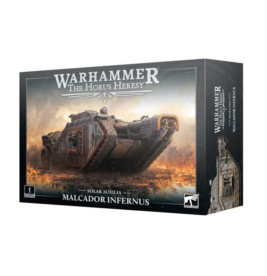 Solar Auxilia: Malcador Infernus – Warhammer miniature – Tabletop Dominion