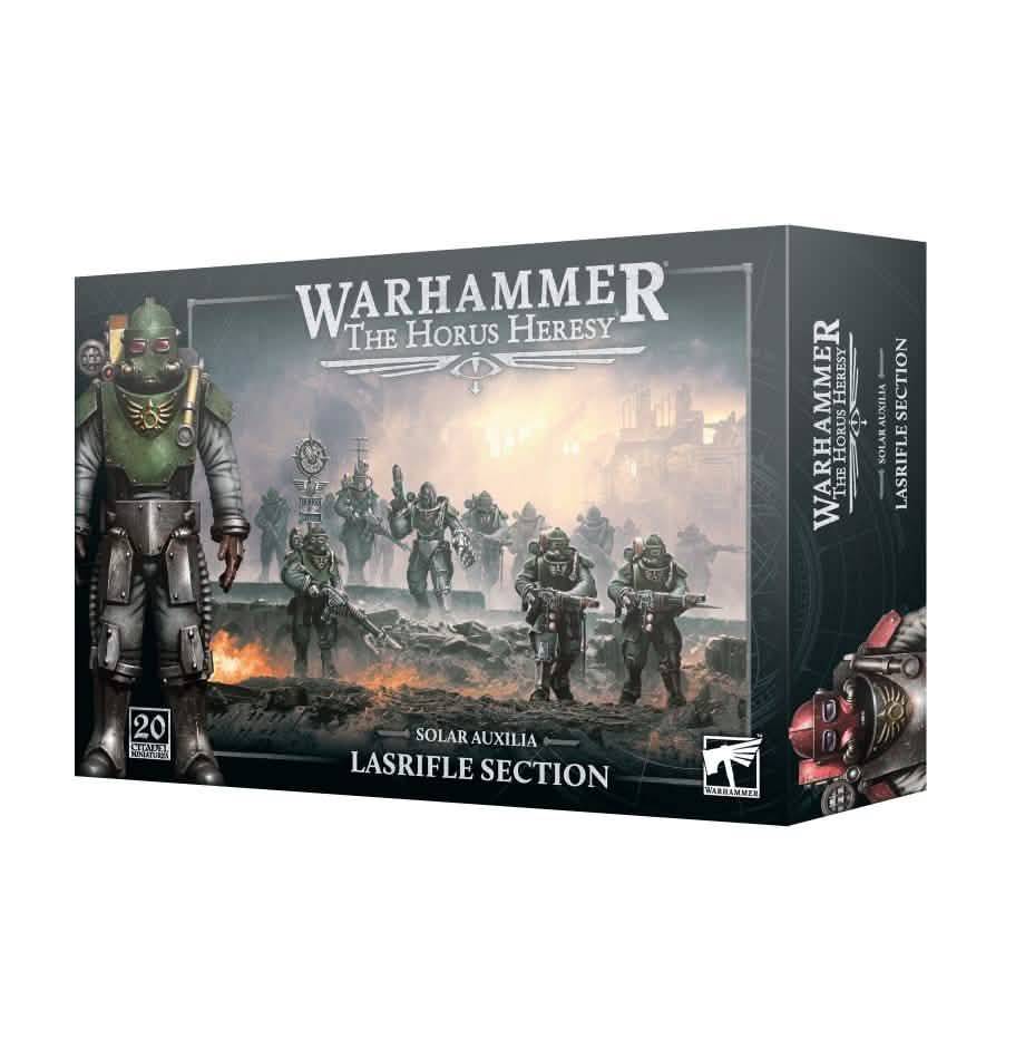 Hh: Solar Auxilia Lasrifle Section – Warhammer miniature – Tabletop Dominion