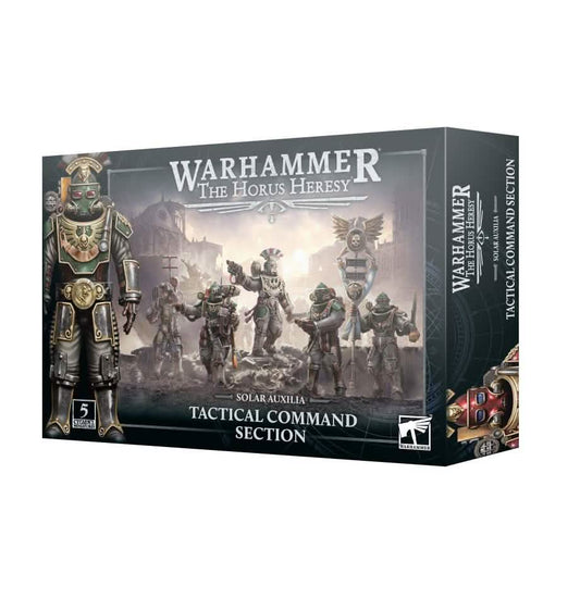 Solar Auxilia: Tactical Command Section – Warhammer miniature – Tabletop Dominion