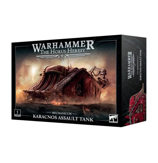 Mechanicum: Karacnos Assault Tank – Warhammer miniature – Tabletop Dominion