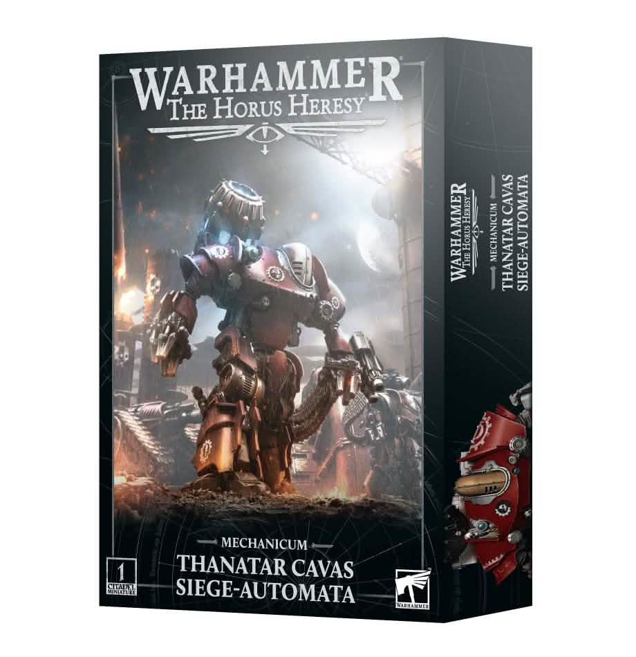 Mechanicum: Thanatar Cavas Siege-Automata – Warhammer miniature – Tabletop Dominion