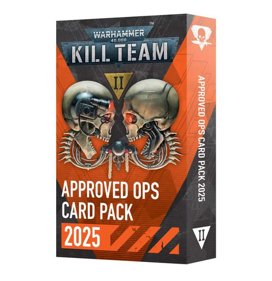 Kill Team: Approved Ops Cards 2025 (Eng) – Warhammer miniature – Tabletop Dominion