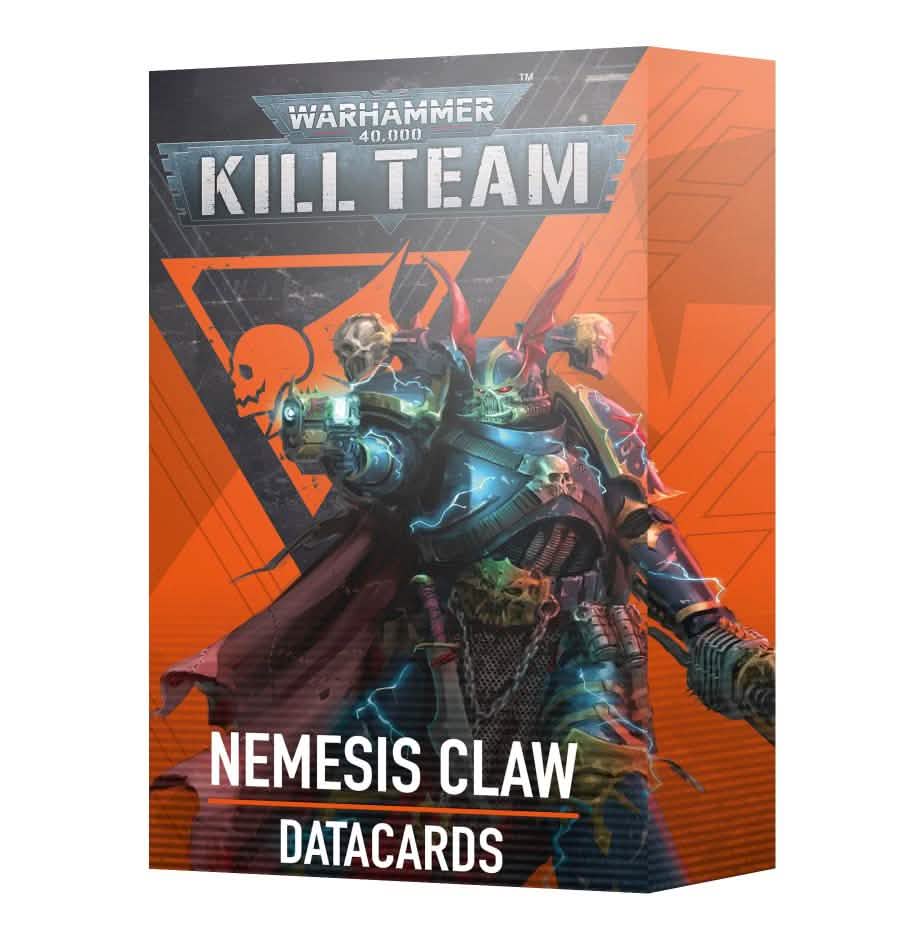 Kill Team Datacards: Nemesis Claw (Eng) – Warhammer miniature – Tabletop Dominion