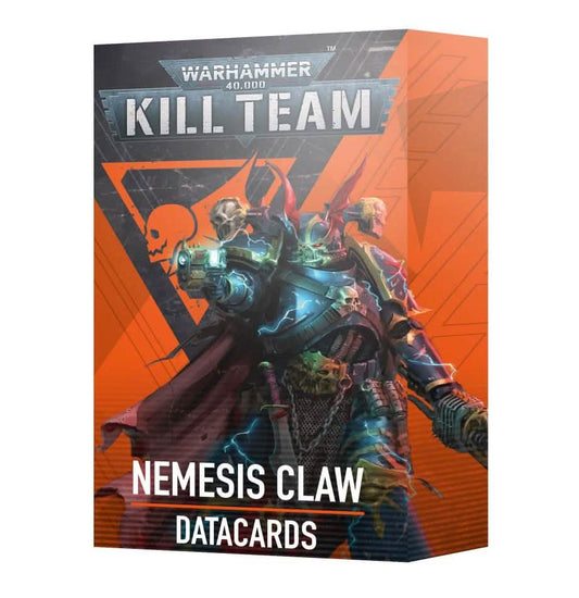 Kill Team Datacards: Nemesis Claw (Eng) – Warhammer miniature – Tabletop Dominion