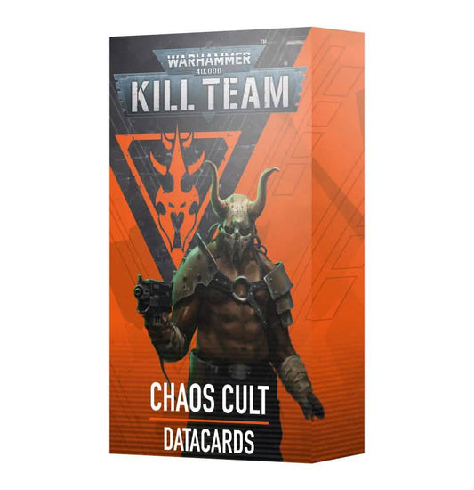 Kill Team Datacards: Chaos Cult (Eng) – Warhammer miniature – Tabletop Dominion