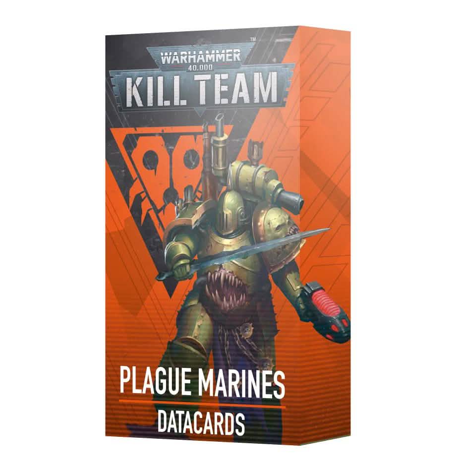 Kill Team Datacards: Plague Marines (Eng – Warhammer miniature – Tabletop Dominion