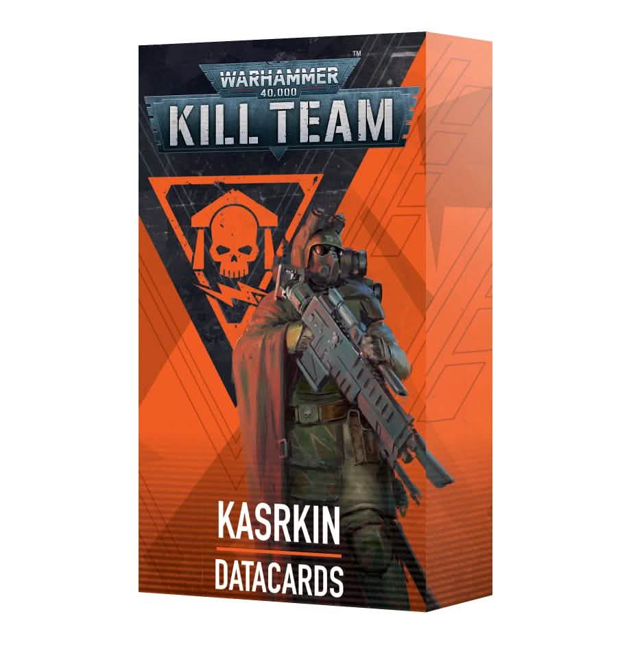 Kill Team Datacards: Kasrkin (Eng) – Warhammer miniature – Tabletop Dominion