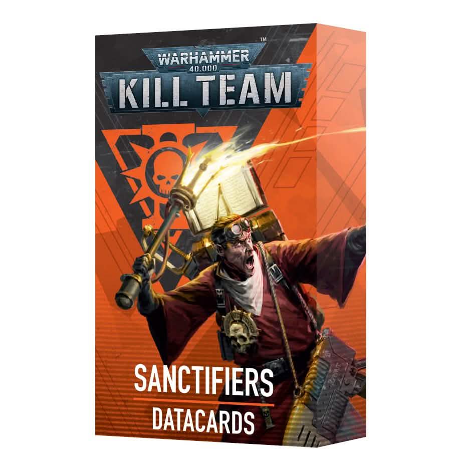 Kill Team: Sanctifiers Datacards (Eng) – Warhammer miniature – Tabletop Dominion