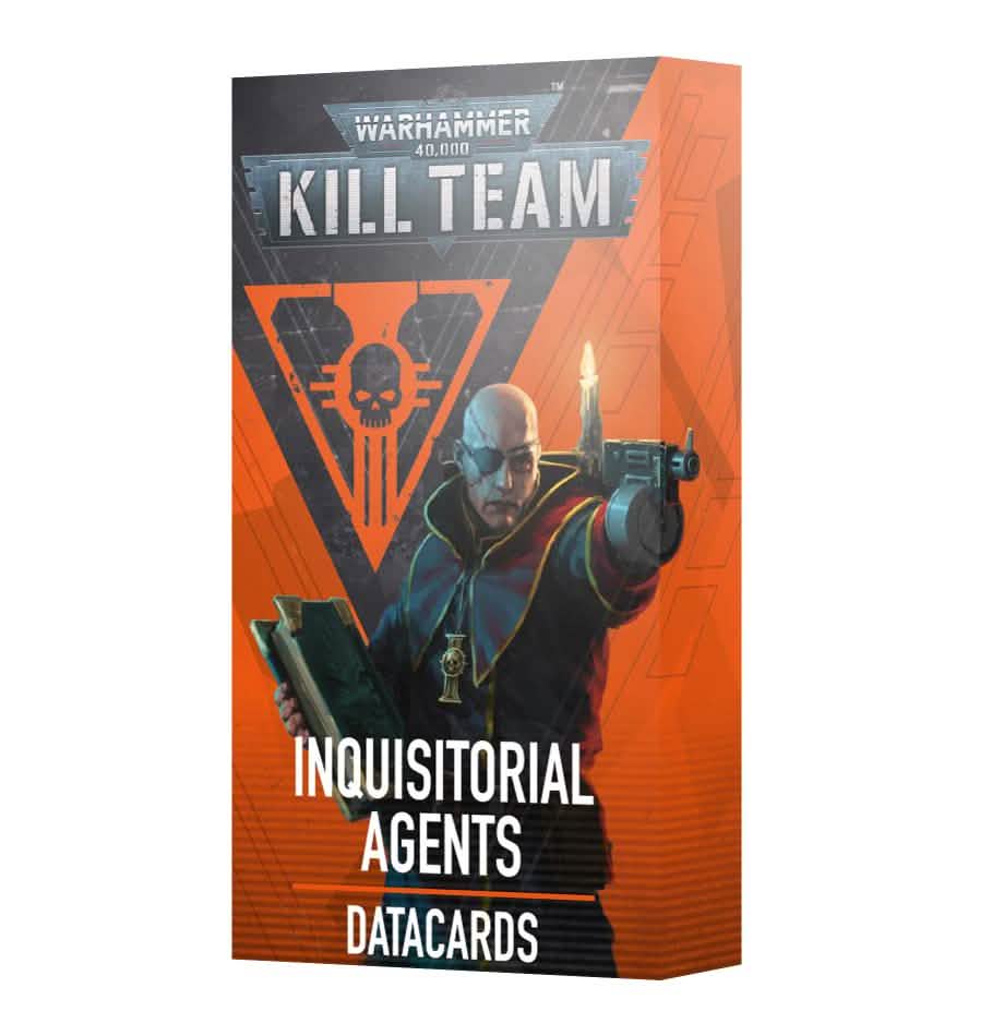 K/T Datacards: Inquisitorial Agents (Eng – Warhammer miniature – Tabletop Dominion