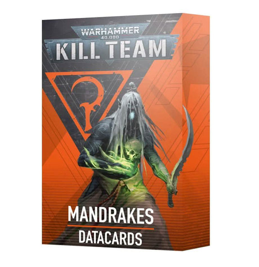 Kill Team Datacards: Mandrakes (Eng) – Warhammer miniature – Tabletop Dominion