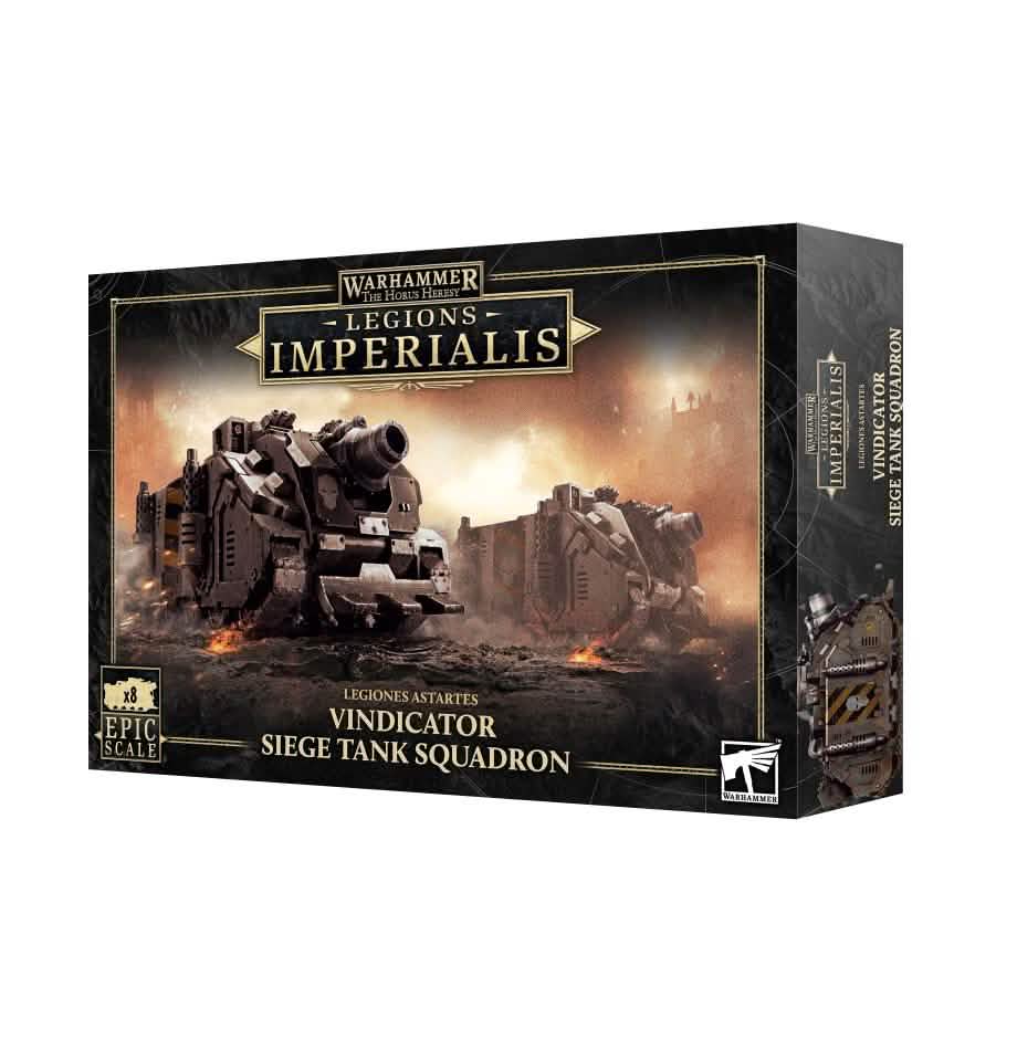 L/I: Vindicator Siege Tank Squadron – Warhammer miniature – Tabletop Dominion