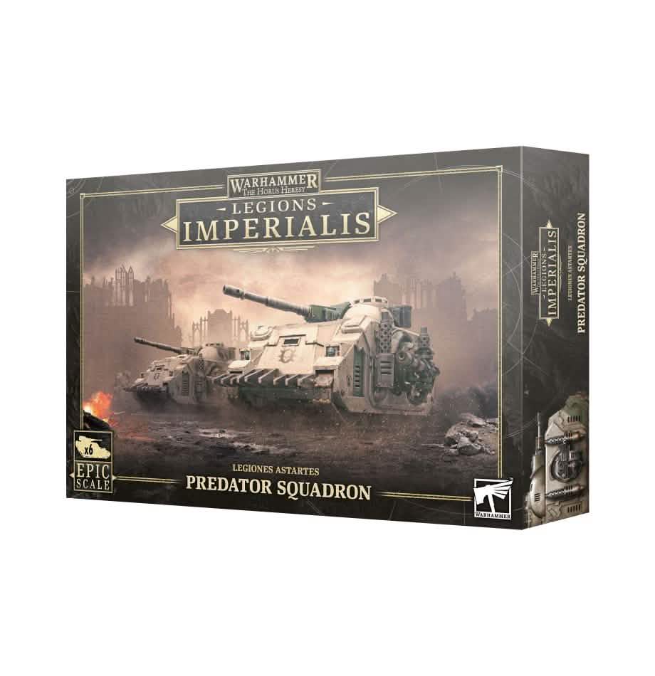 Legion Imperialis: Predator Squadron – Warhammer miniature – Tabletop Dominion