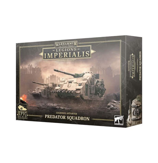Legion Imperialis: Predator Squadron – Warhammer miniature – Tabletop Dominion