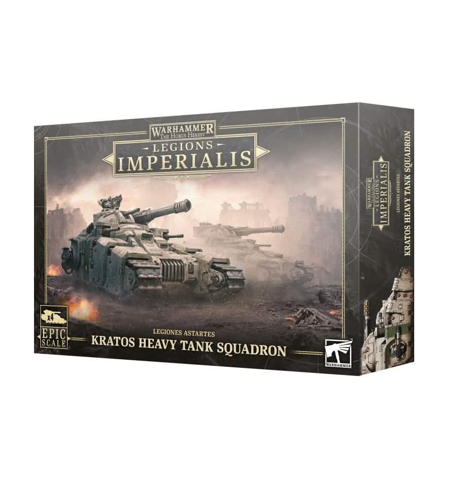 L/Imperialis: Kratos Heavy Tank Squadron – Warhammer miniature – Tabletop Dominion