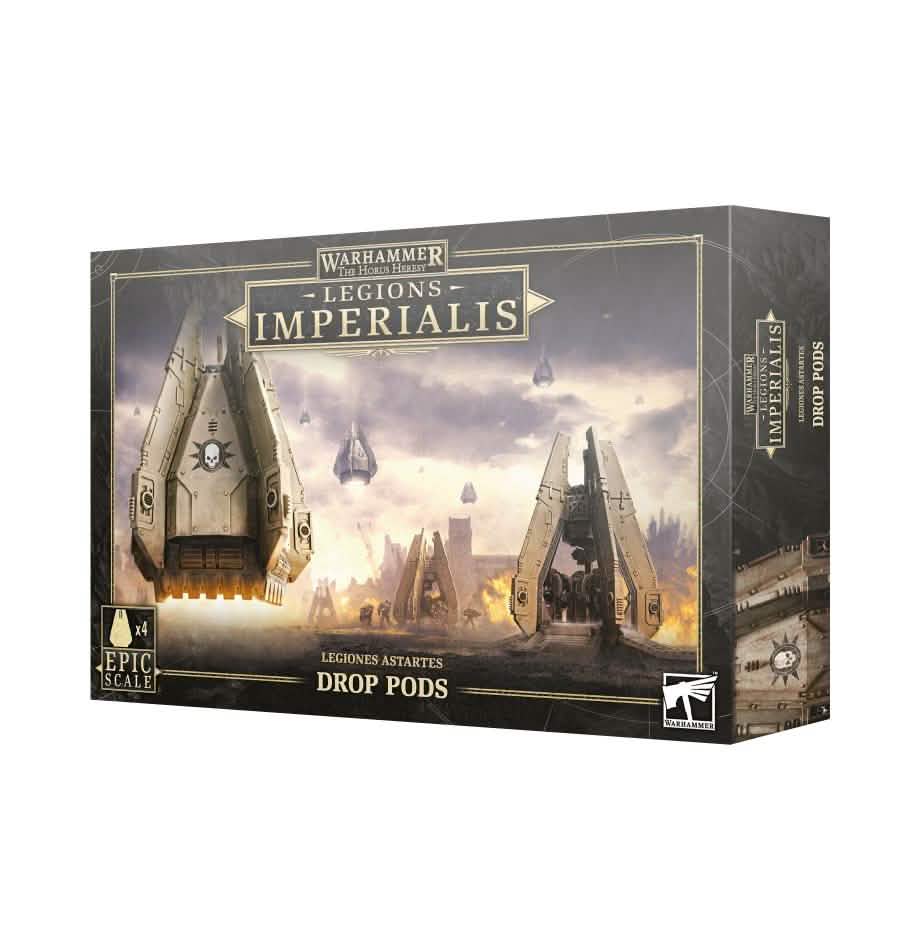 Legions Imperialis: Legion Drop Pods – Warhammer miniature – Tabletop Dominion