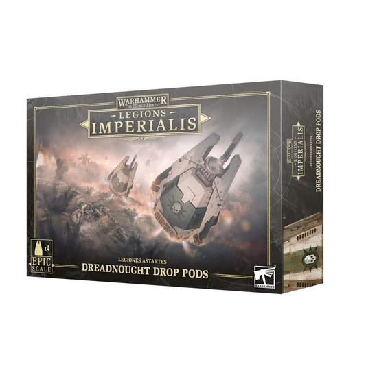 Legions Imperialis: Dreadnought Drop Pods – Warhammer miniature – Tabletop Dominion